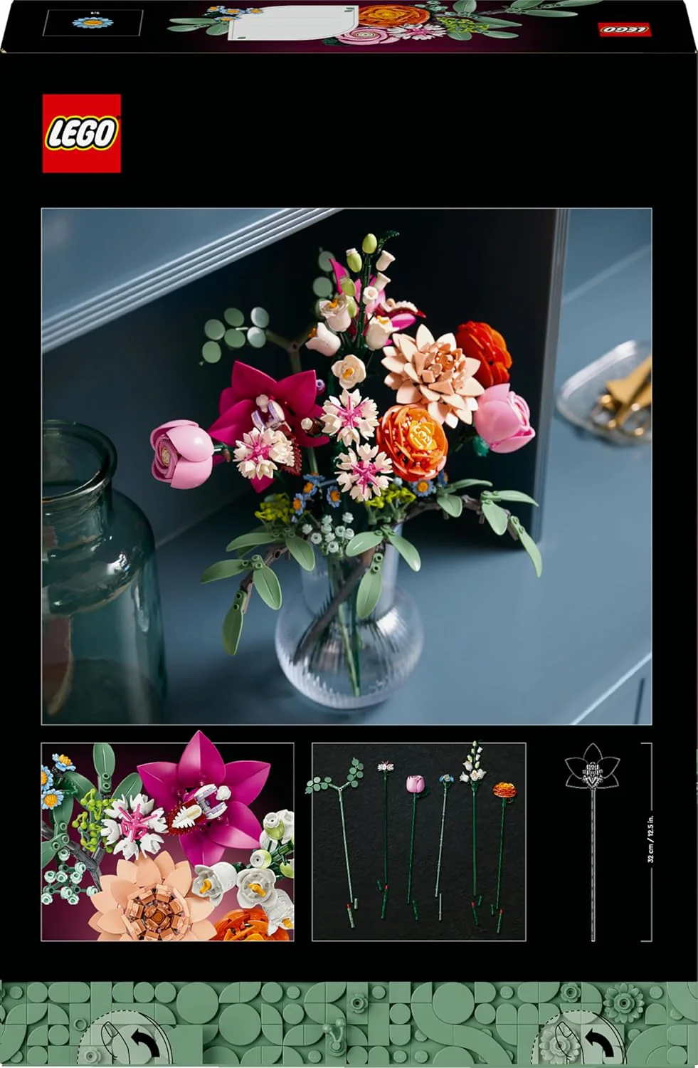 Lego - Bouquet di Fiori Rosa 10342 - Image 6