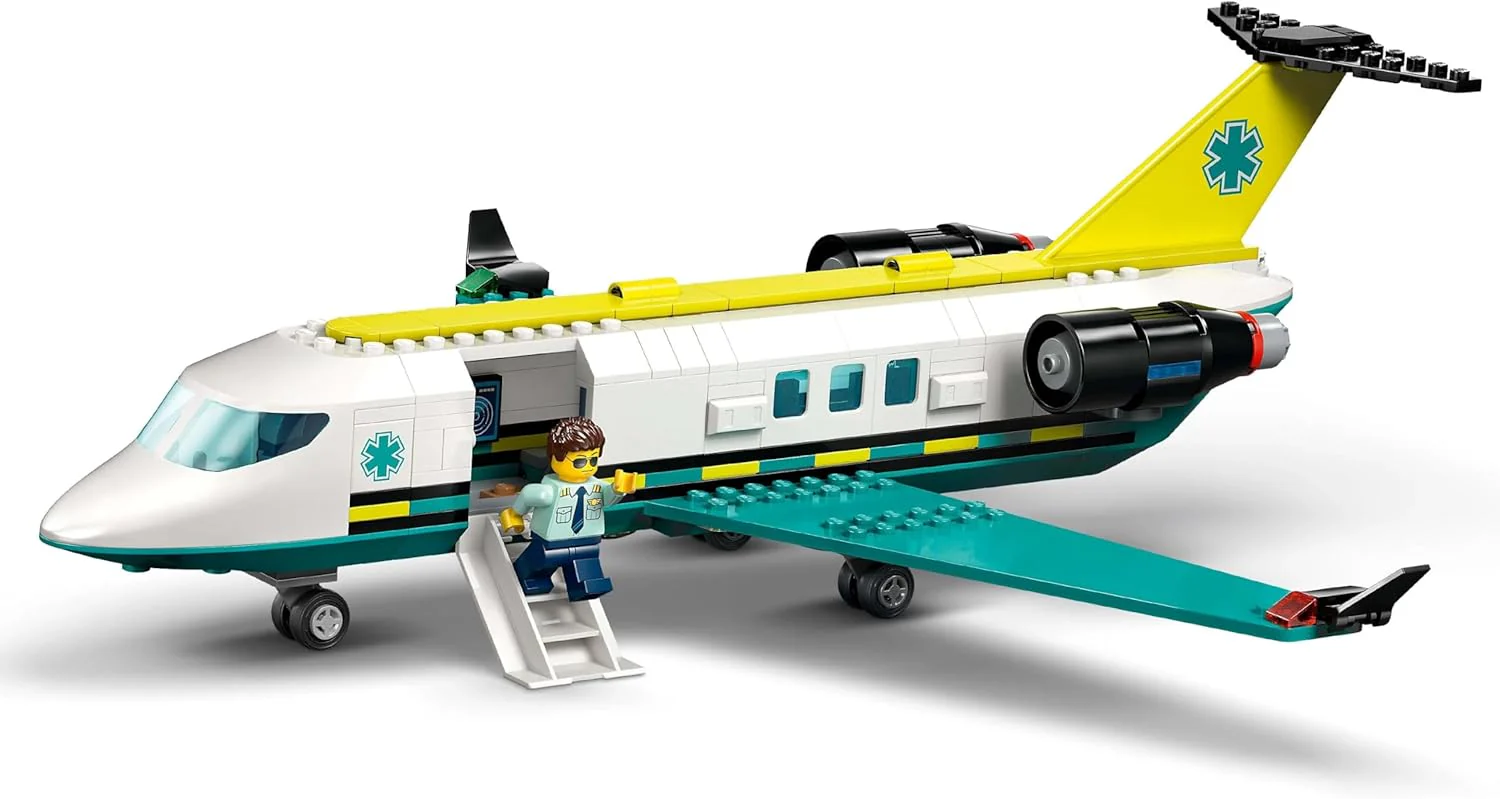 Lego City - Aereo ambulanza di emergenza 60465 - Image 3