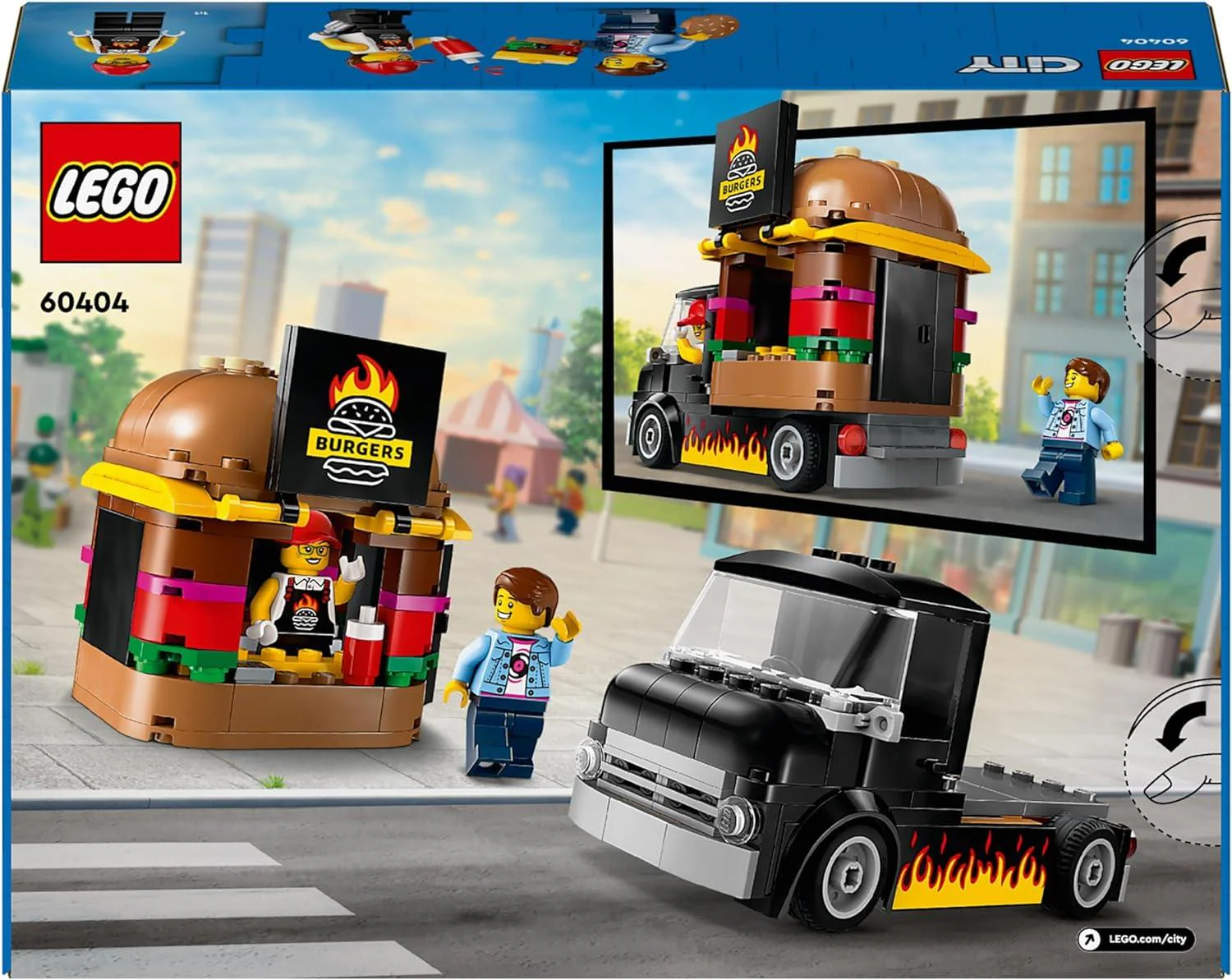 Lego City - Furgone degli hamburger 60404 - Image 8