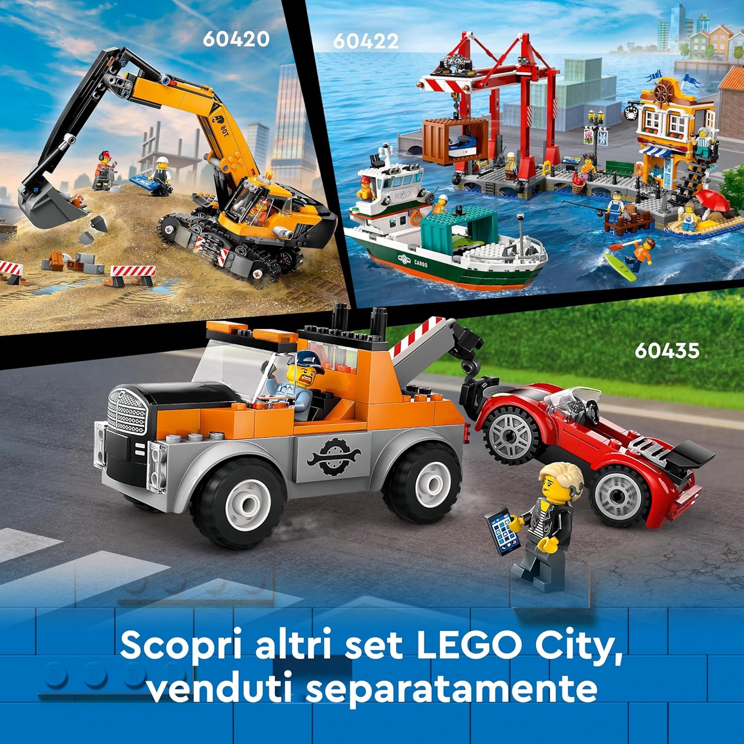 Lego City - Gru da cantiere mobile gialla 60409 - Image 6