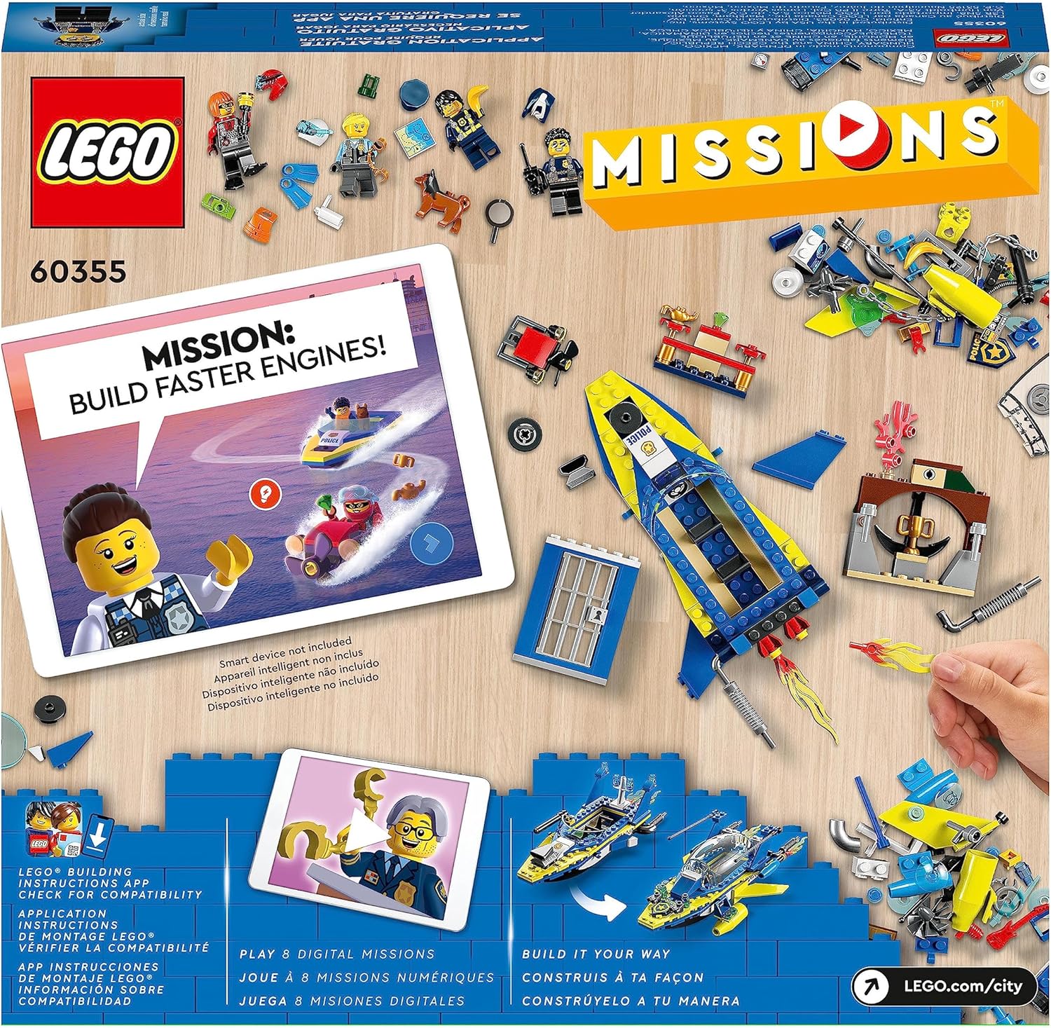 Lego City - Missioni investigative della polizia marittima 60355 - Image 5