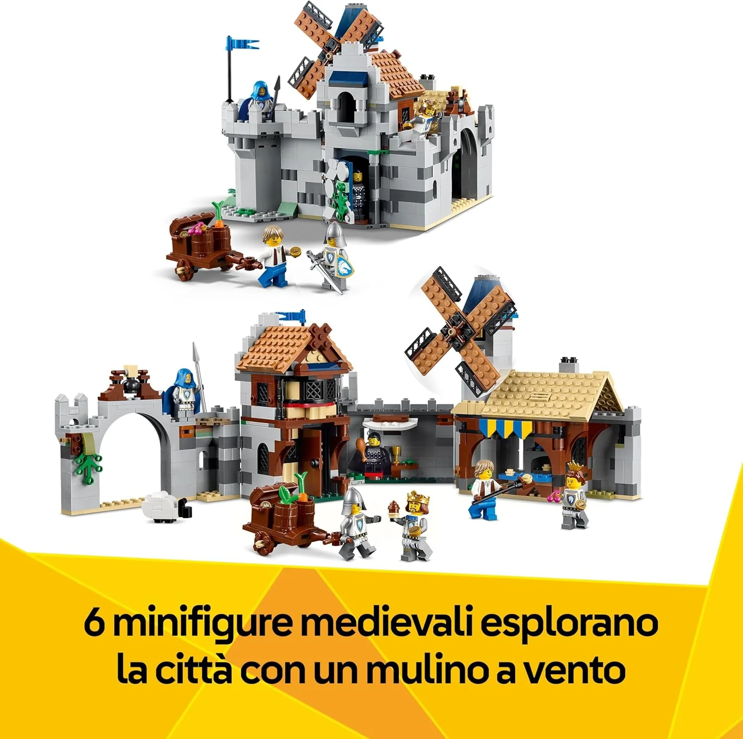 Lego Creator 3 in 1 - Castello del cavaliere medievale 31168 - Image 5