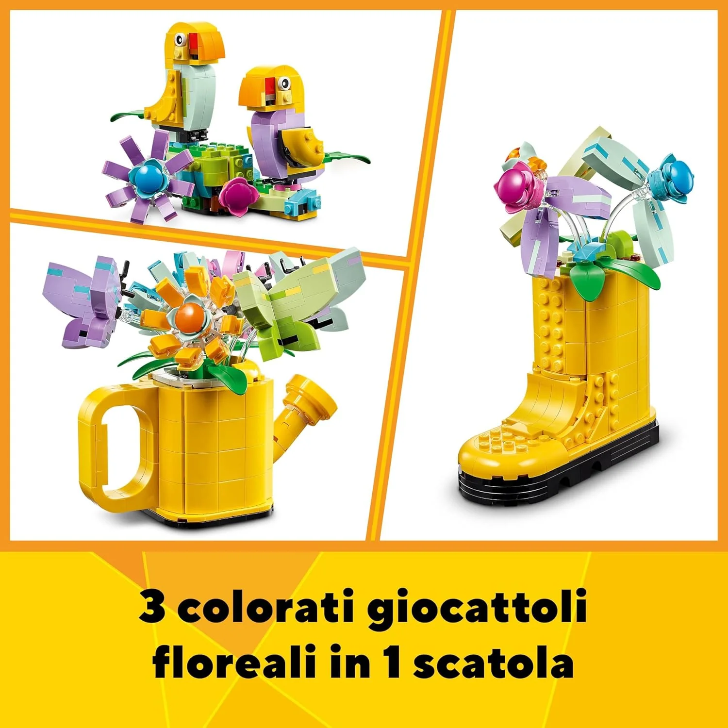 Lego Creator - Innaffiatoio con Fiori 31149 - Image 4