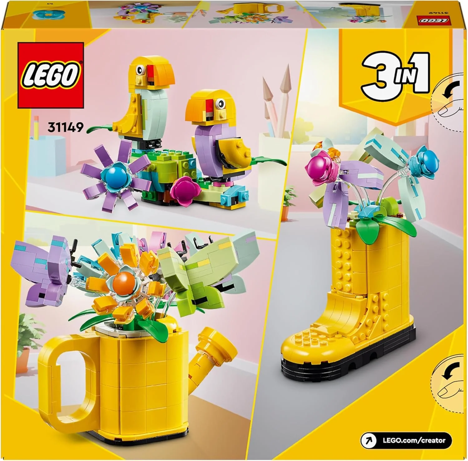 Lego Creator - Innaffiatoio con Fiori 31149 - Image 6