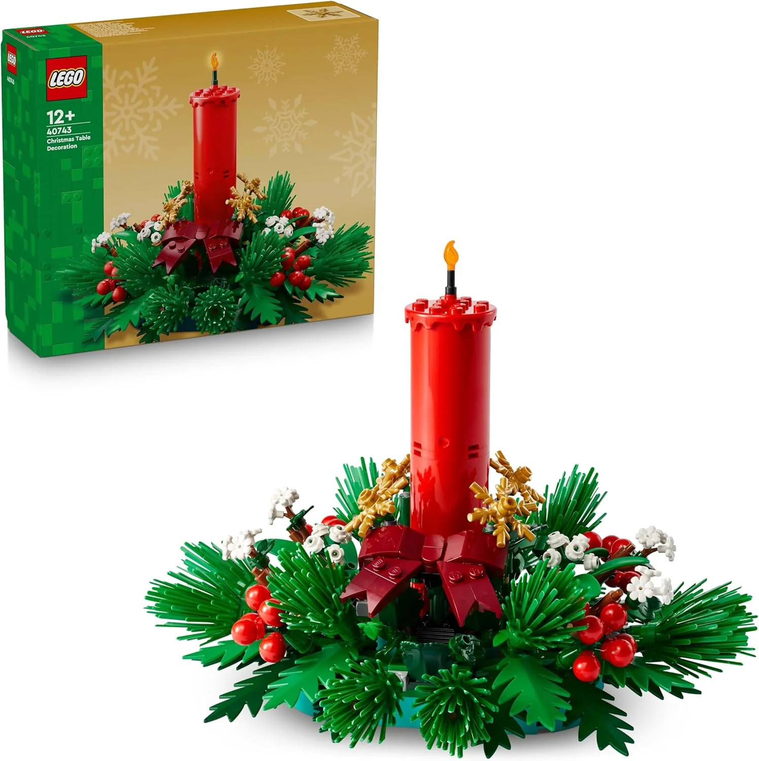Lego - Decorazione da tavolo natalizia 40743