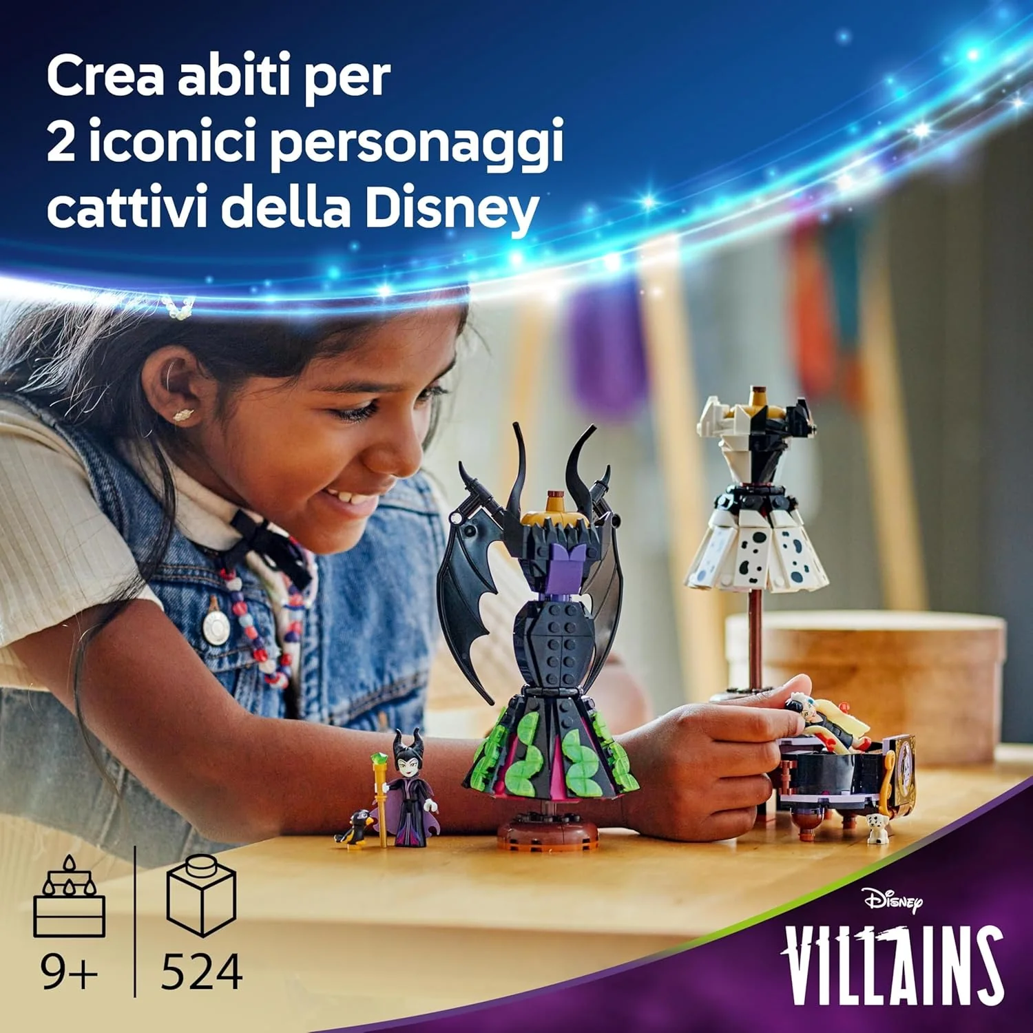 Lego Disney - Abiti di Malefica e Crudelia De Mon 43262 - Image 3