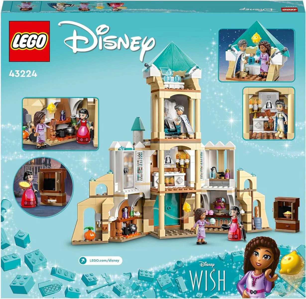 Lego Disney - Il Castello Di Re Magnifico 43224 - Image 2