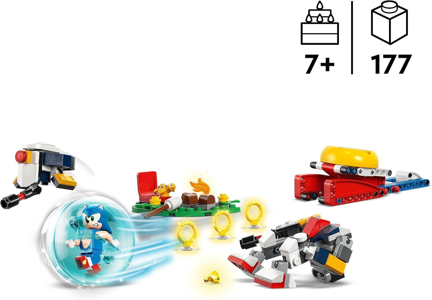 Lego - Duello al falò di Sonic 77001 - Image 2