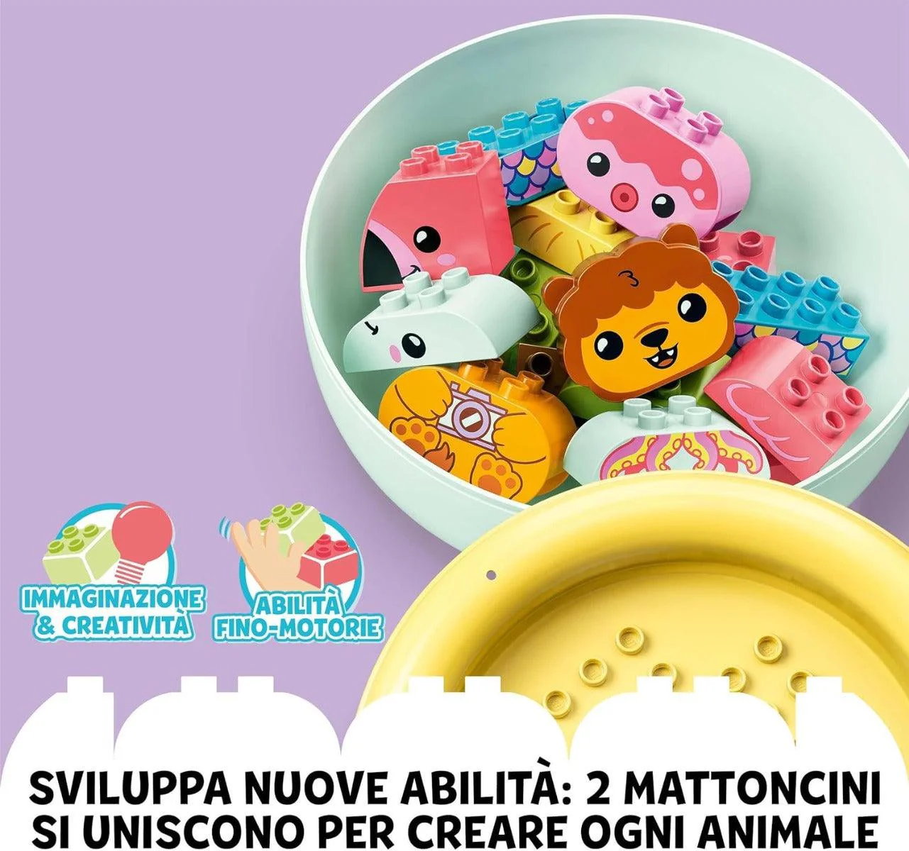 Lego Duplo - Ora del bagnetto: Isola degli animali galleggiante 10966 - Image 5