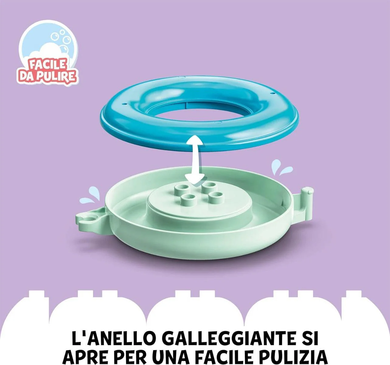 Lego Duplo - Ora del bagnetto: Isola degli animali galleggiante 10966 - Image 6