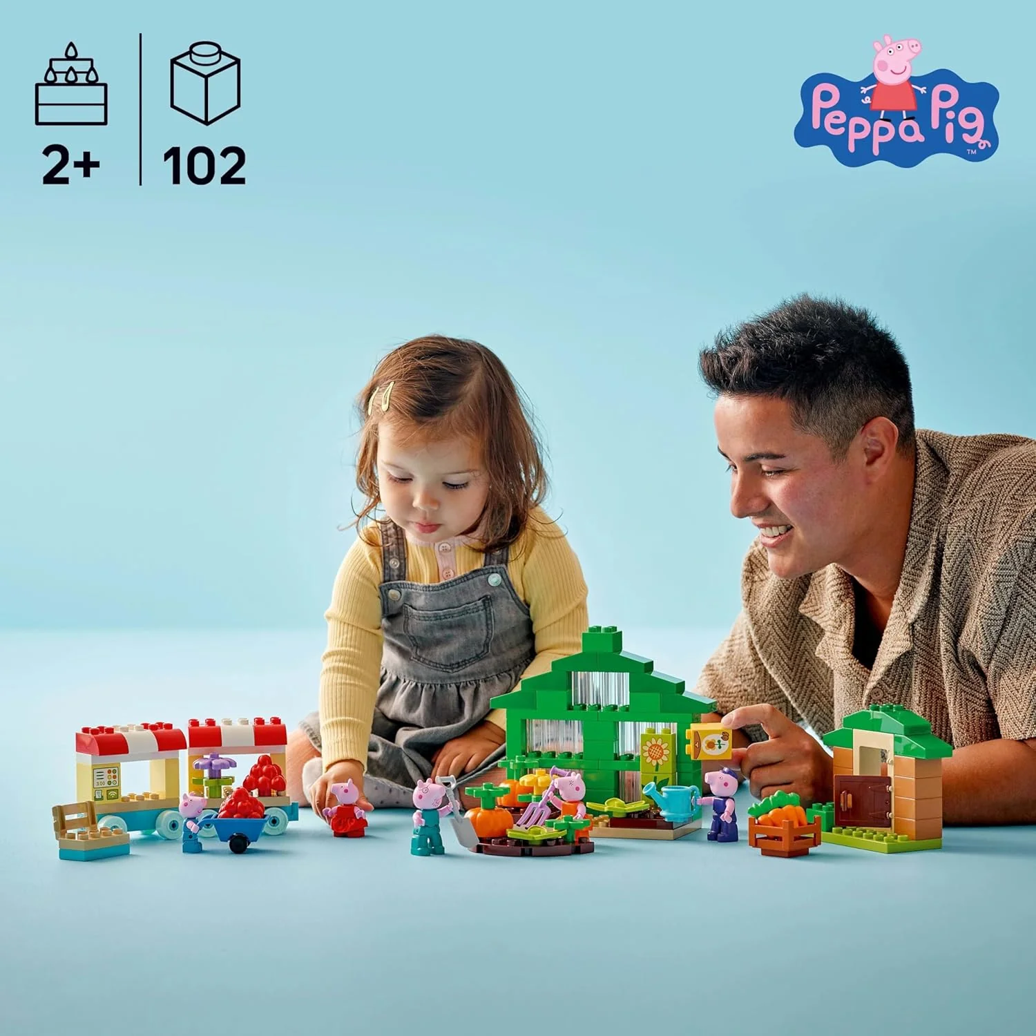 Lego Duplo - Peppa Pig il giardino e la serra di nonno Pig 10461 - Image 2
