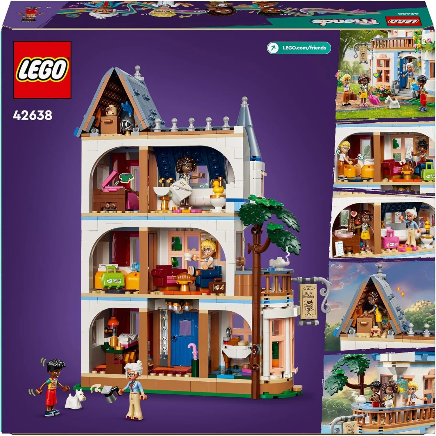 Lego Friends - Bed and Breakfast al Castello 42638 - Image 10