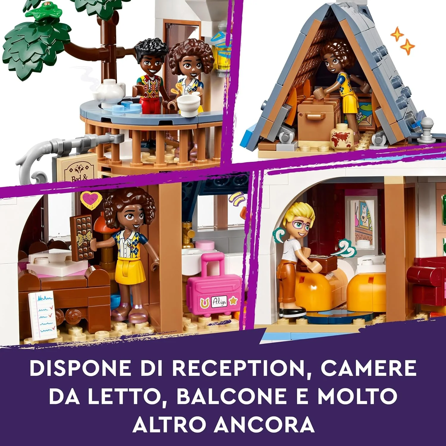 Lego Friends - Bed and Breakfast al Castello 42638 - Image 5