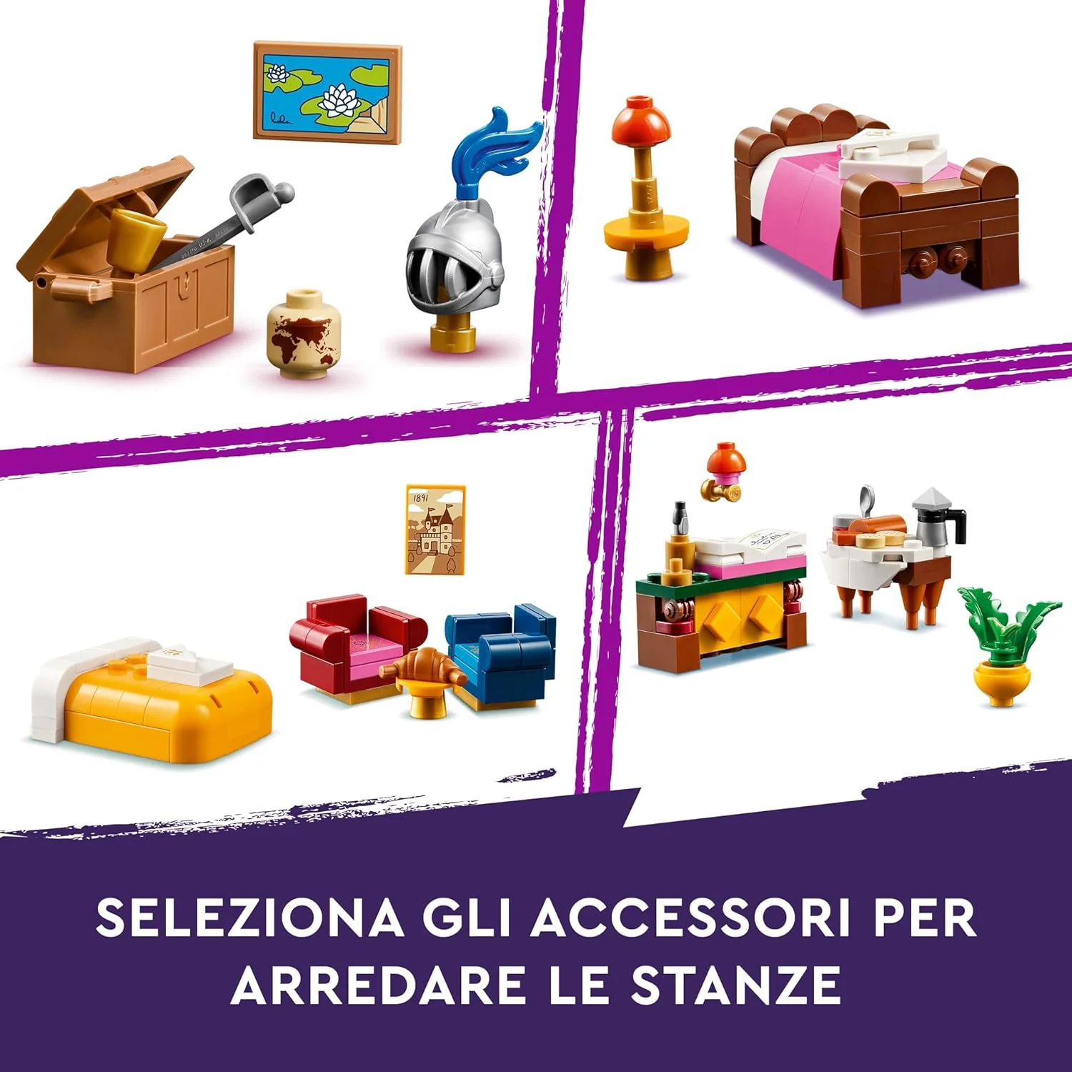 Lego Friends - Bed and Breakfast al Castello 42638 - Image 6