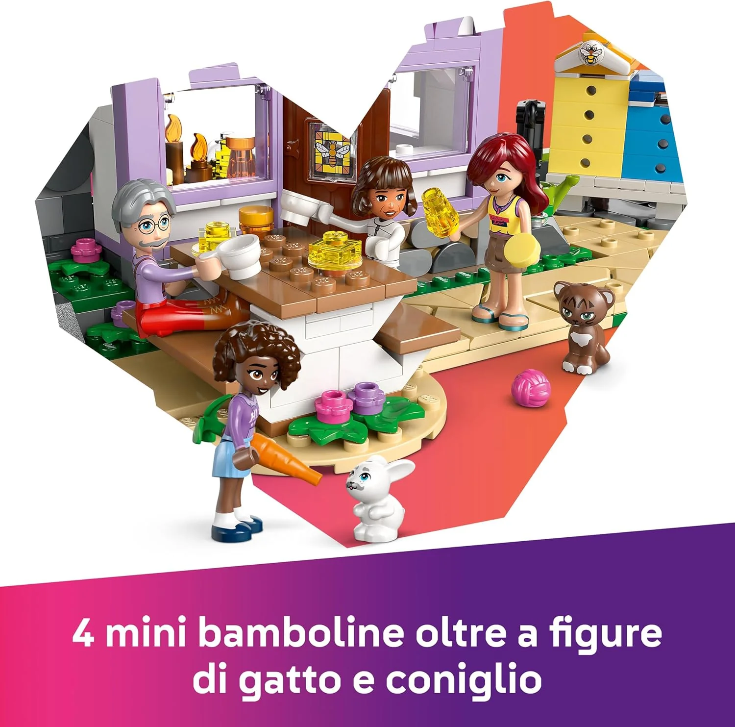 Lego Friends - Casa degli apicoltori e giardino fiorito 42669 - Image 5