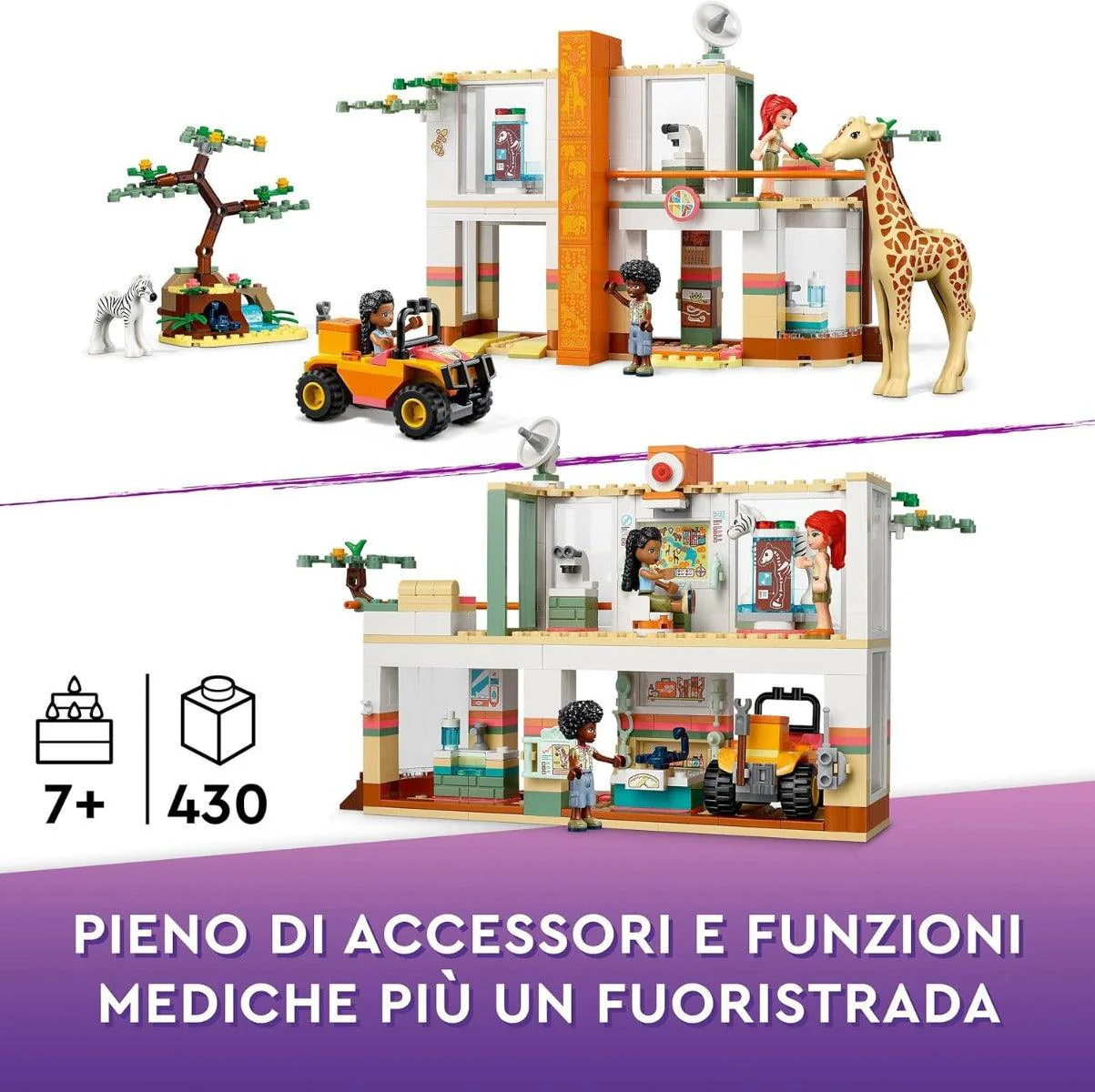 Lego Friends - Il Soccorso Degli Animali Di Mia 41717 - Image 5