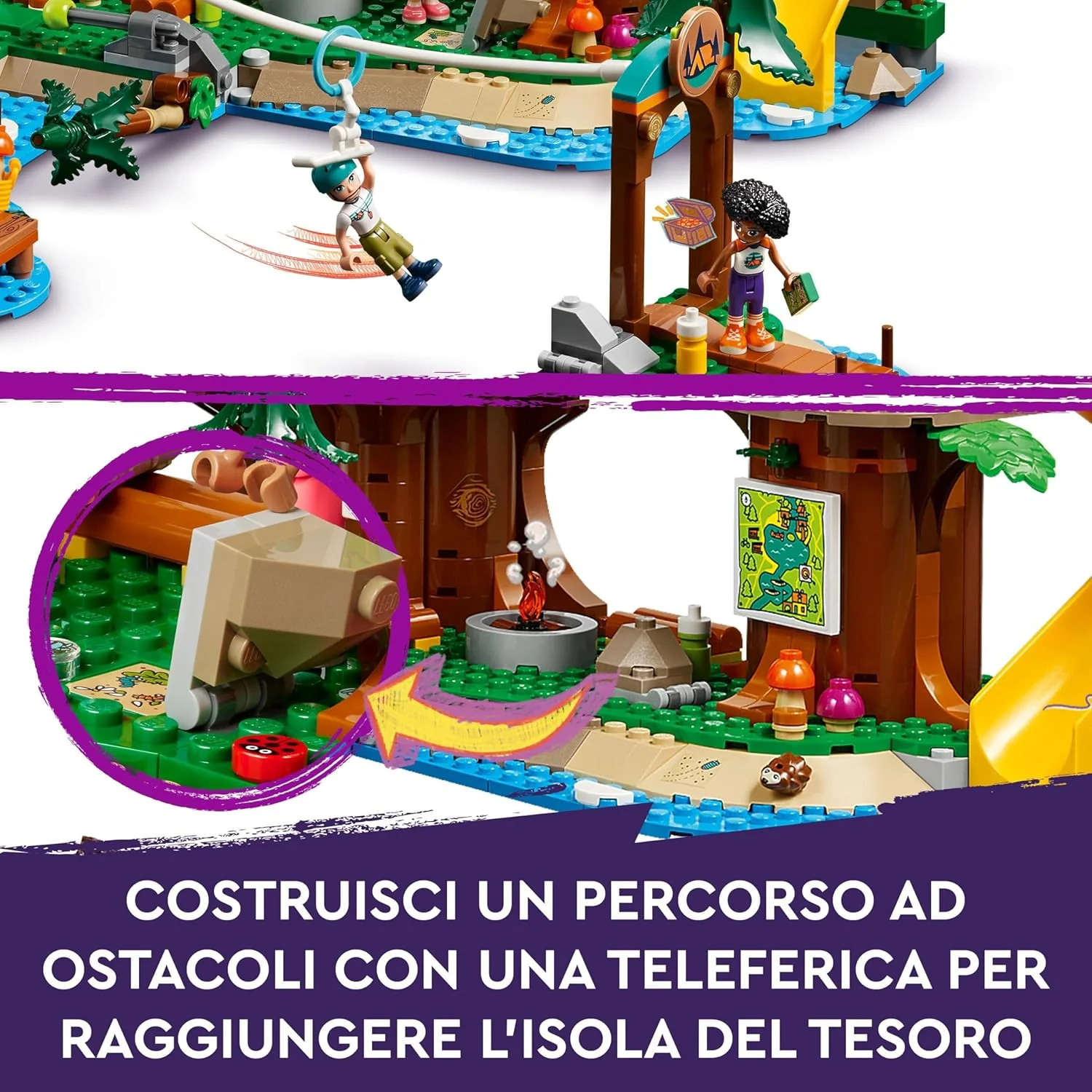 Lego Friends - La casa sull’albero al campo avventure 42631 - Image 3