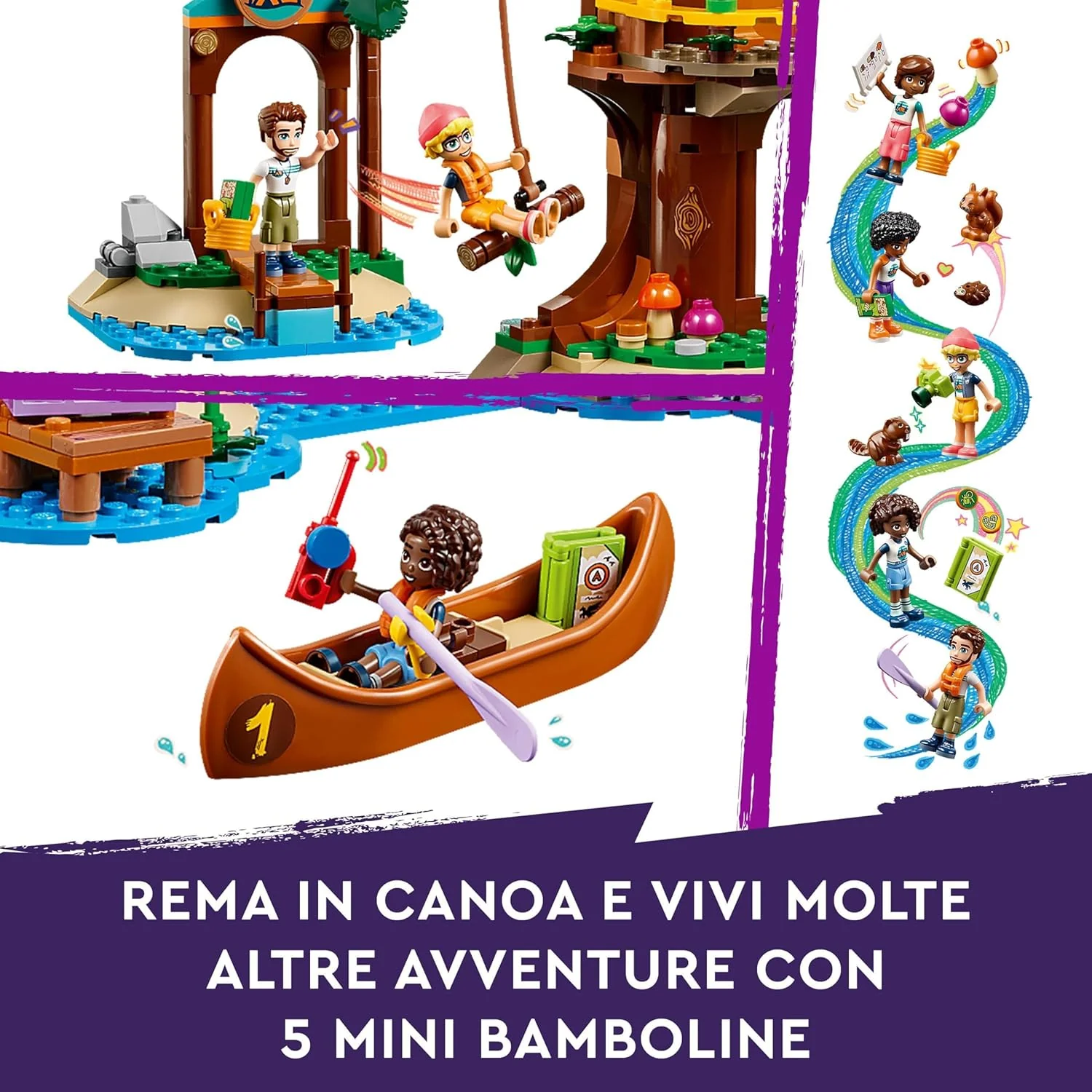 Lego Friends - La casa sull’albero al campo avventure 42631 - Image 4