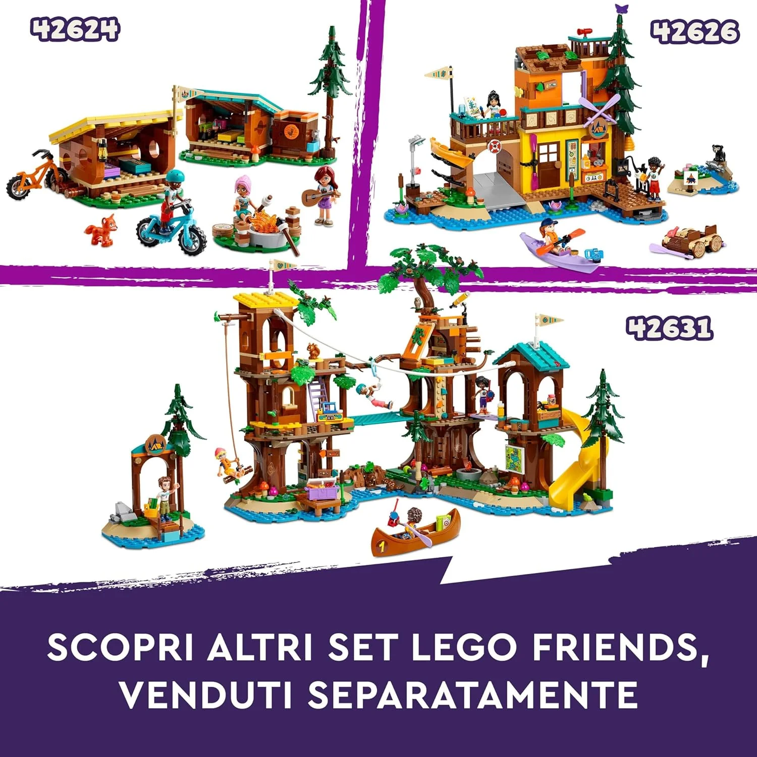 Lego Friends - La casa sull’albero al campo avventure 42631 - Image 5