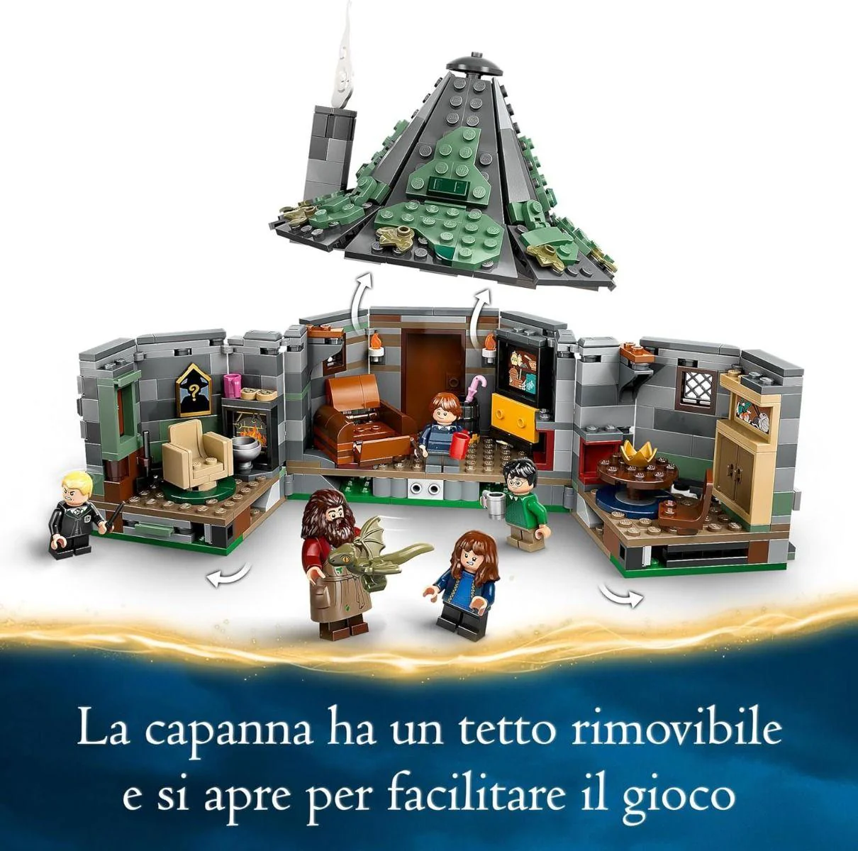 Lego Harry Potter - Capanna Di Hagrid: Una Visita Inattesa 76428 - Image 5