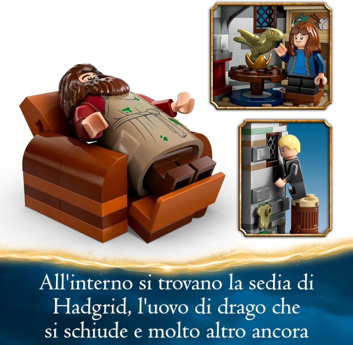 Lego Harry Potter - Capanna Di Hagrid: Una Visita Inattesa 76428 - Image 6