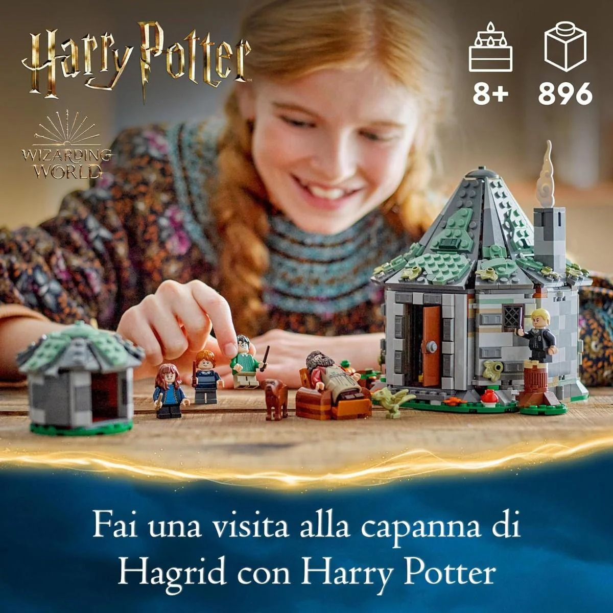 Lego Harry Potter - Capanna Di Hagrid: Una Visita Inattesa 76428 - Image 7