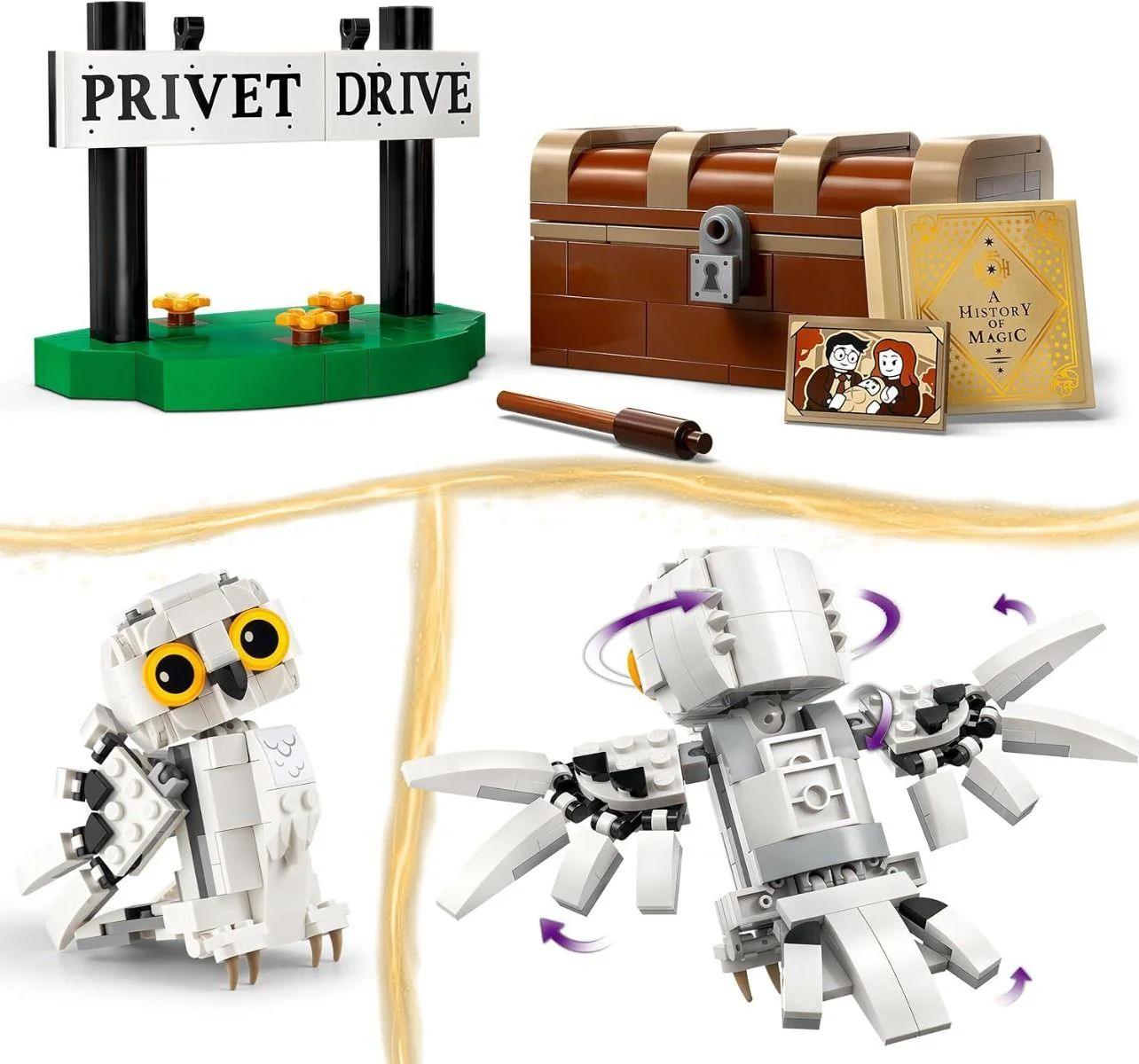 Lego Harry Potter - Edvige Al Numero 4 Di Privet 76425 - Image 3