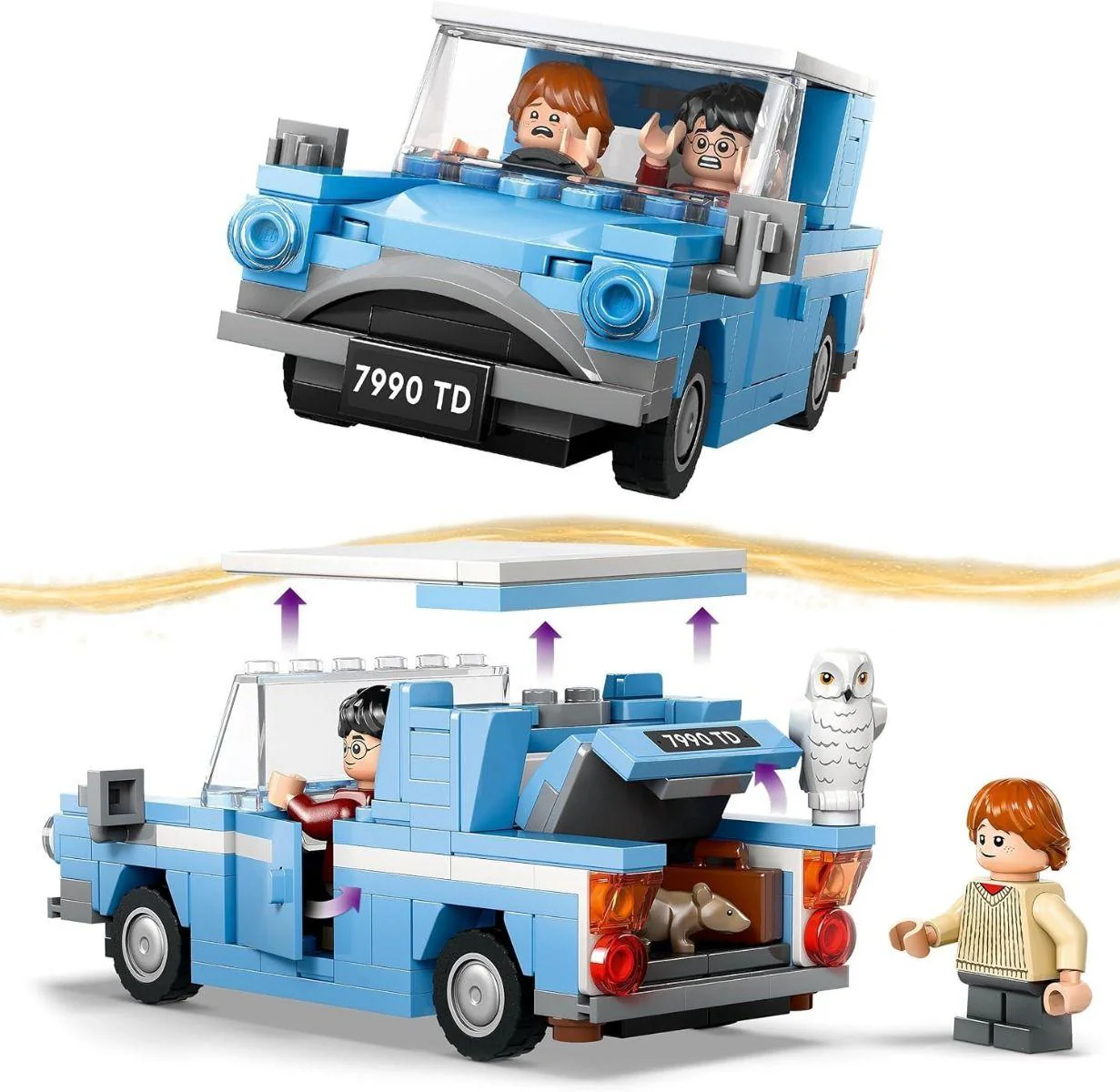 Lego Harry Potter - Ford Anglia Volante 76424 - Image 3