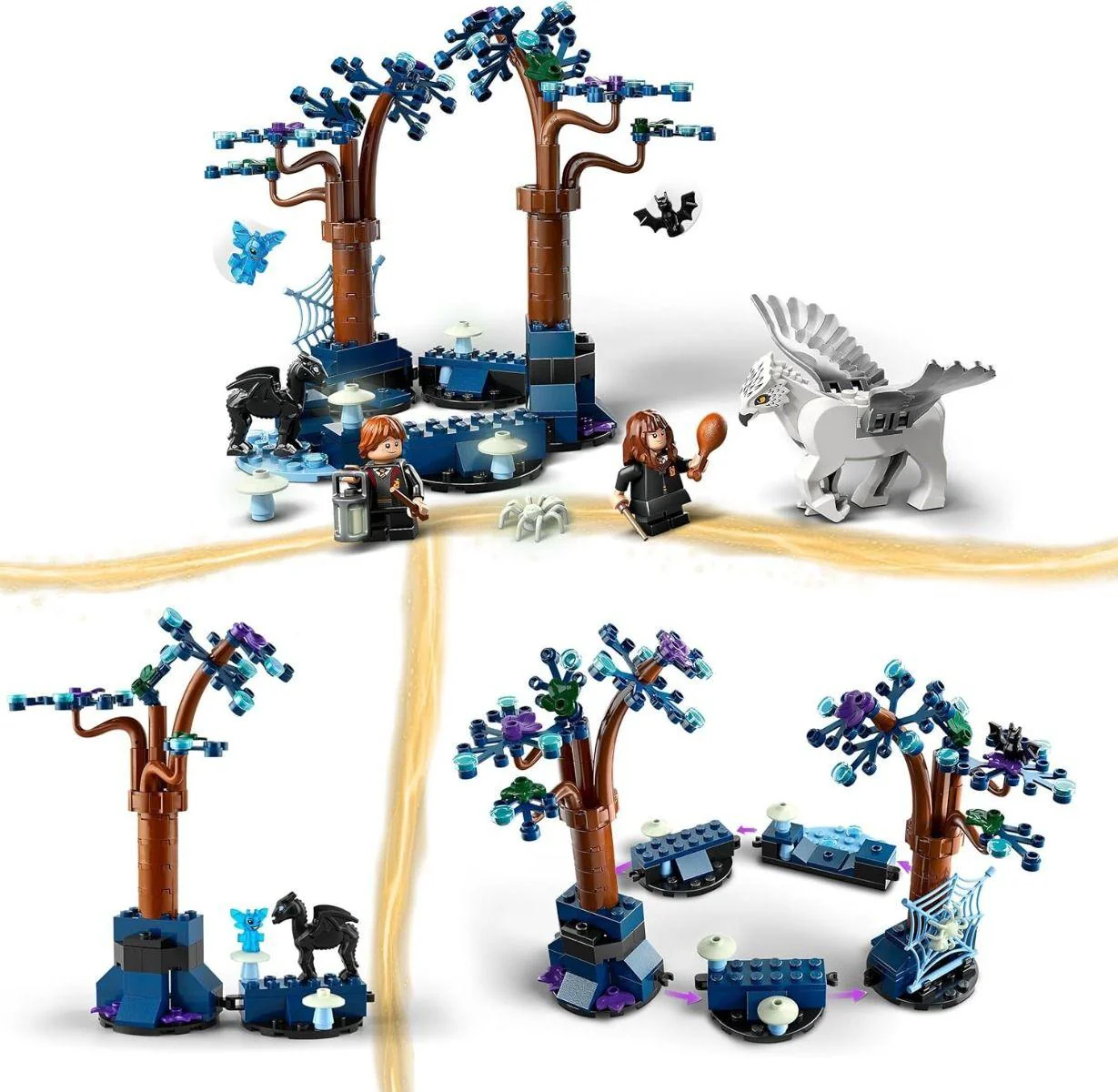 Lego Harry Potter - Foresta Proibita: Creature Magiche 76432 - Image 3
