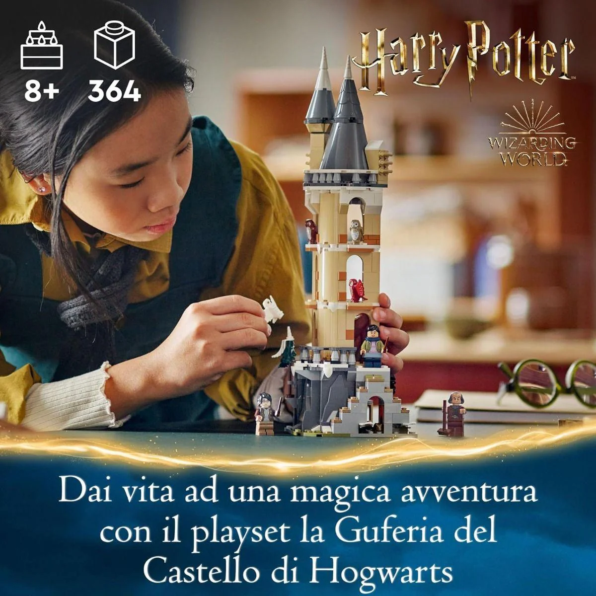 Lego Harry Potter - Guferia Del Castello di Hogwarts 76430 - Image 6