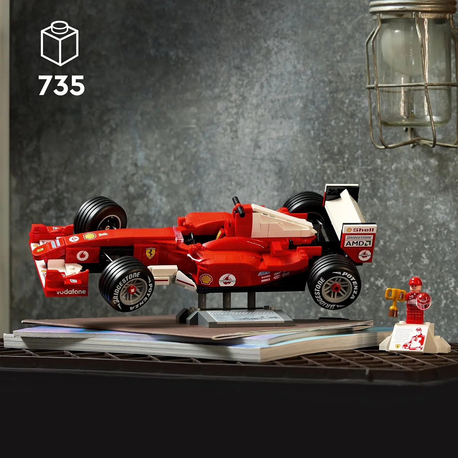 Lego Icons - Ferrari F2004 e Michael Schumacher 11375 - Image 4