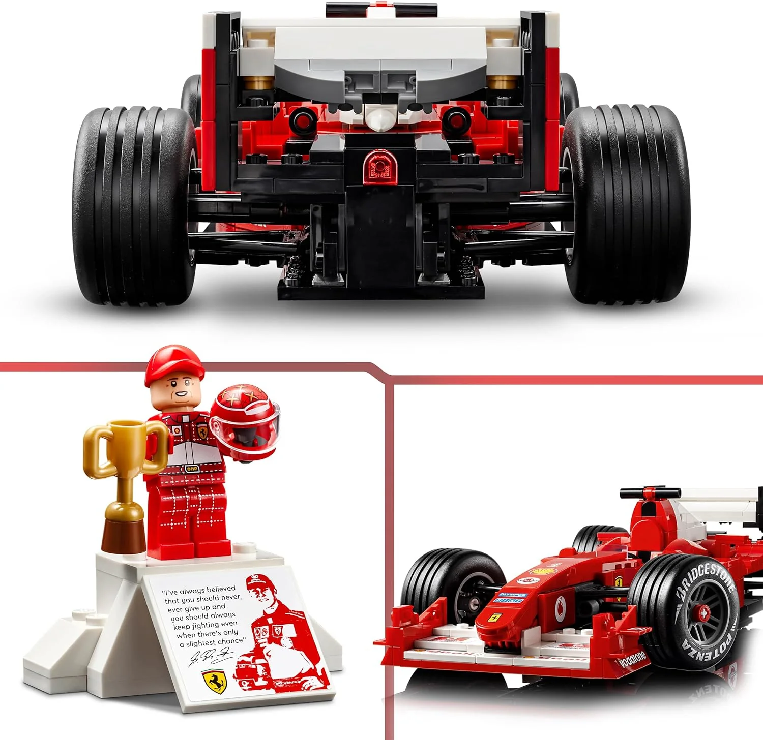 Lego Icons - Ferrari F2004 e Michael Schumacher 11375 - Image 5