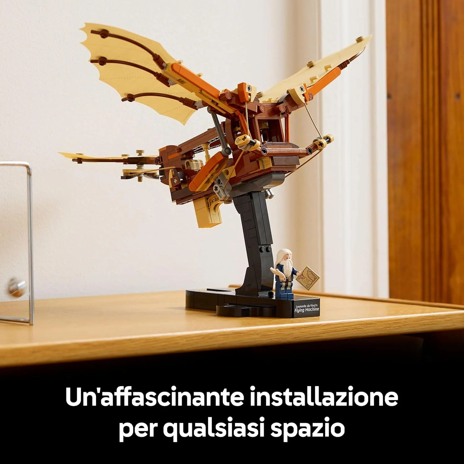 Lego Icons - Macchina volante di Leonardo da Vinci 10363 - Image 4