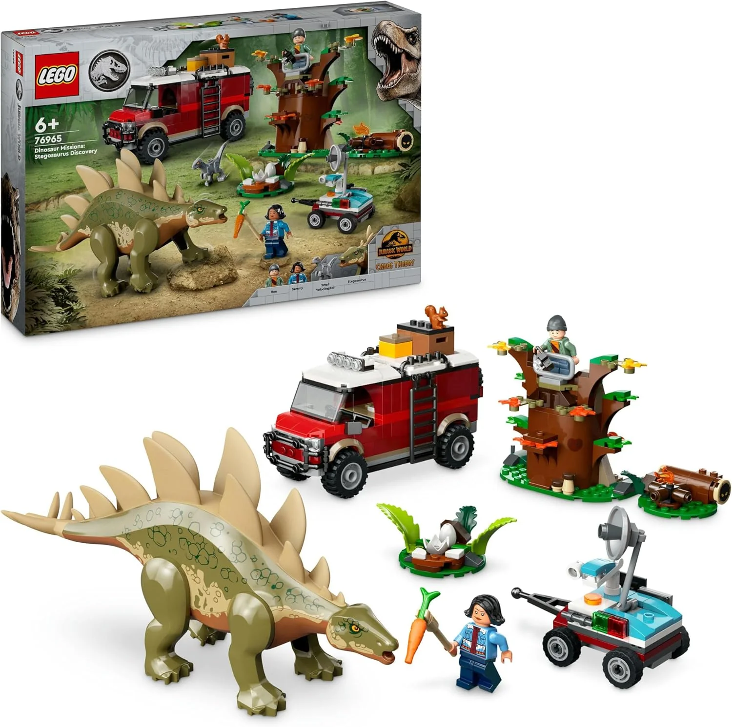 Lego Jurassic World - Missione Dinosauro: Scoperta dello Stegosauro