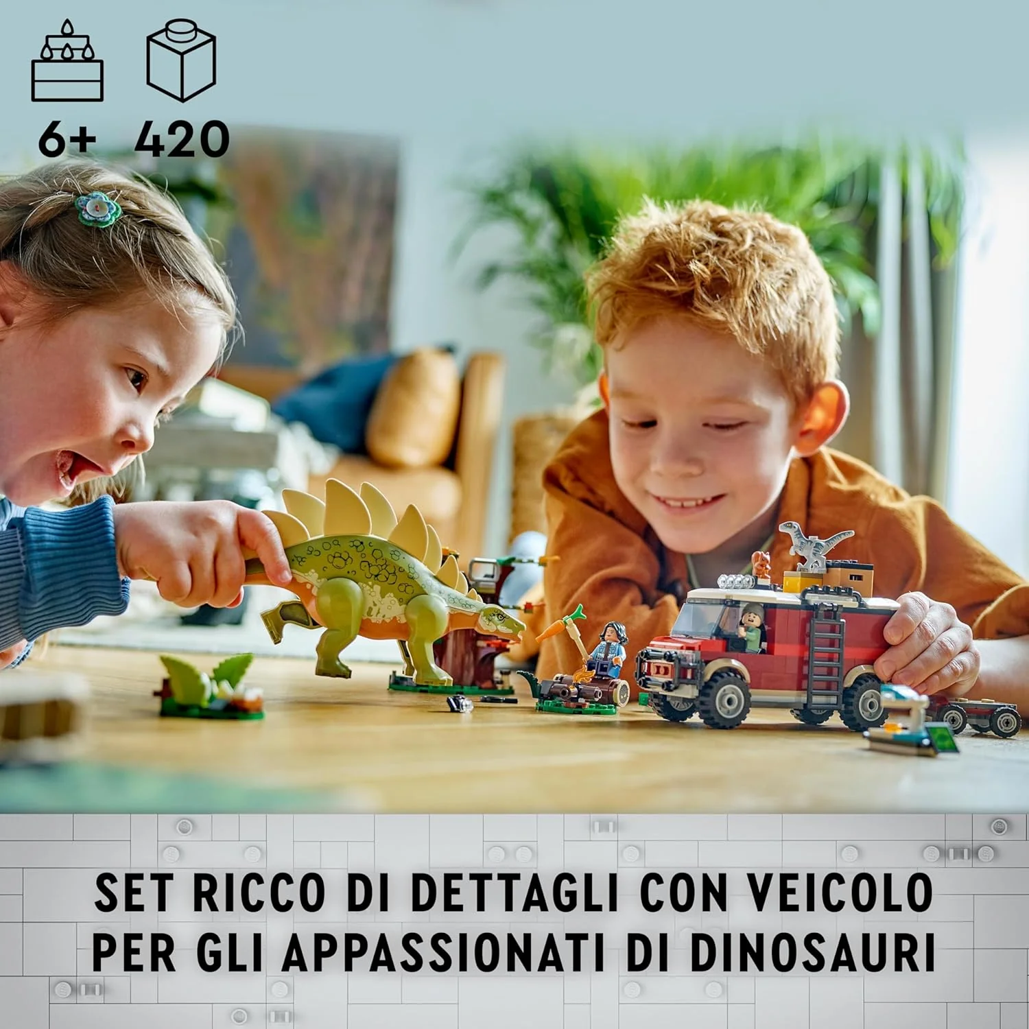 Lego Jurassic World - Missione Dinosauro: Scoperta dello Stegosauro - Image 2