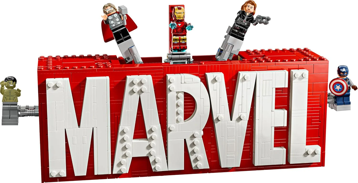 Lego Marvel - Logo e Minifigure Marvel 76313 - Image 6