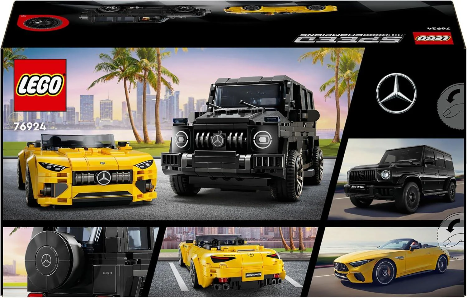 Lego - Mercedes-AMG G 63 e Mercedes-AMG SL 63 76924 - Image 7