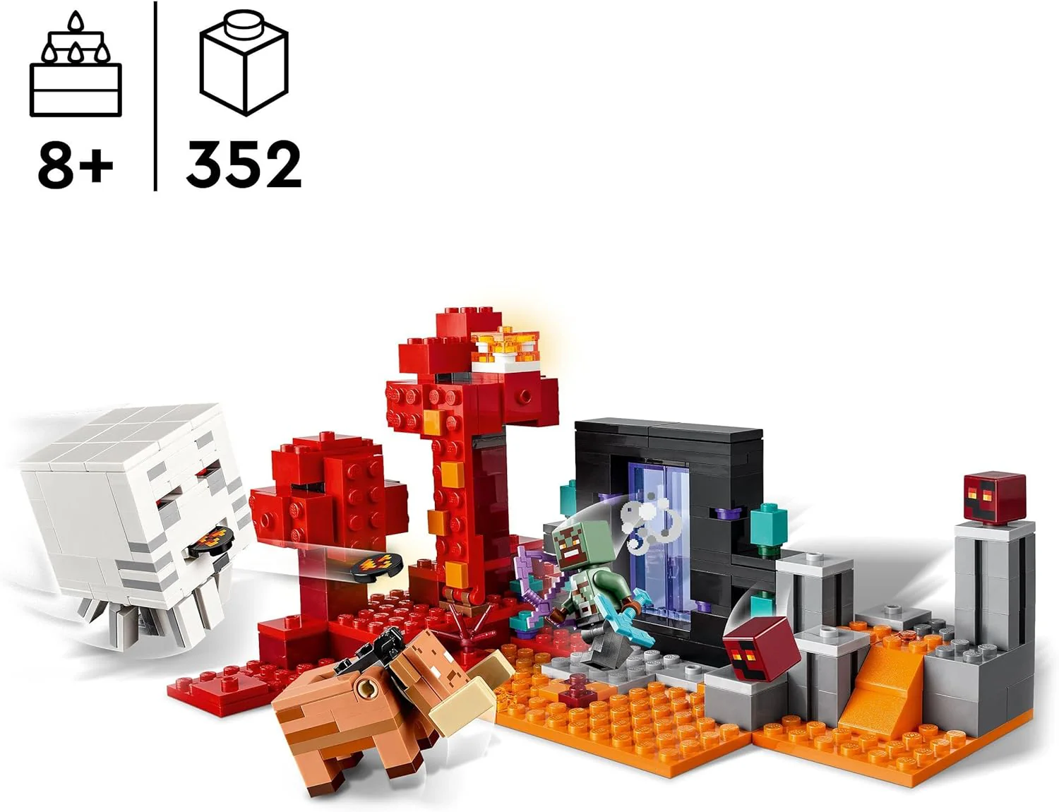 Lego Minecraft - Agguato nel portale del Nether 21255 - Image 3