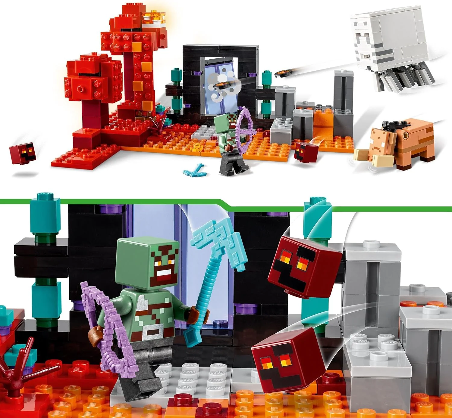 Lego Minecraft - Agguato nel portale del Nether 21255 - Image 4