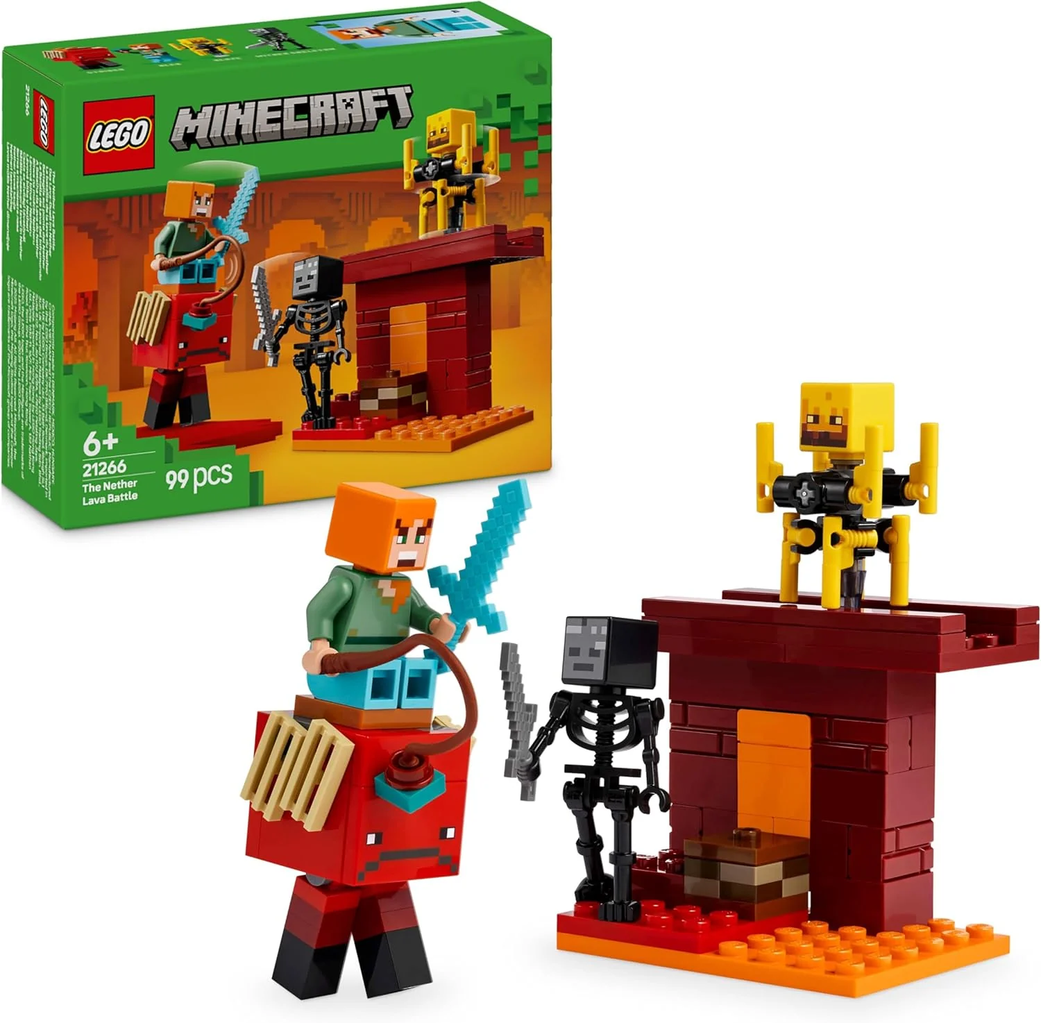 Lego Minecraft - Battaglia sul ponte del Nether