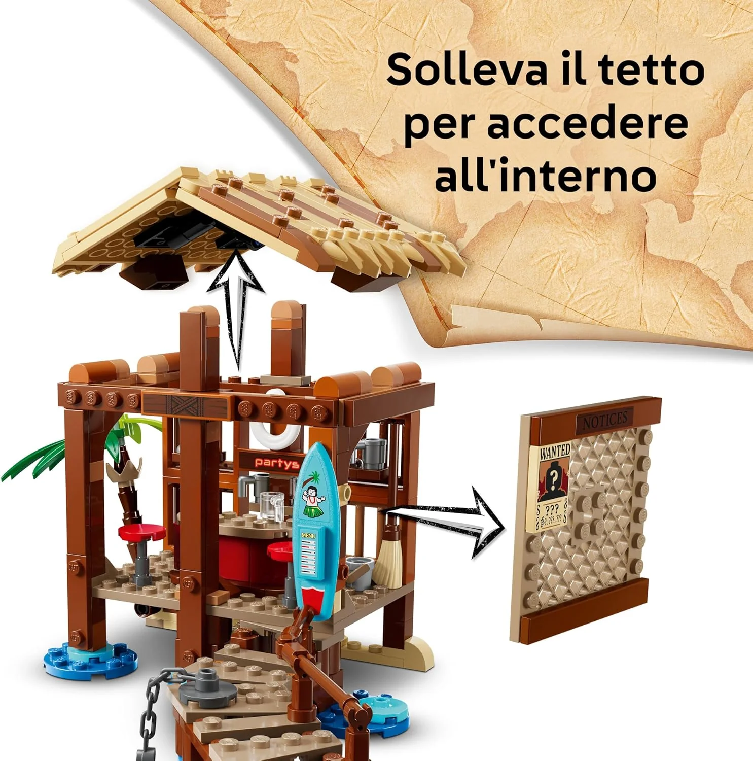 Lego One Piece - La Capanna del Villaggio Foosha 75636 - Image 2