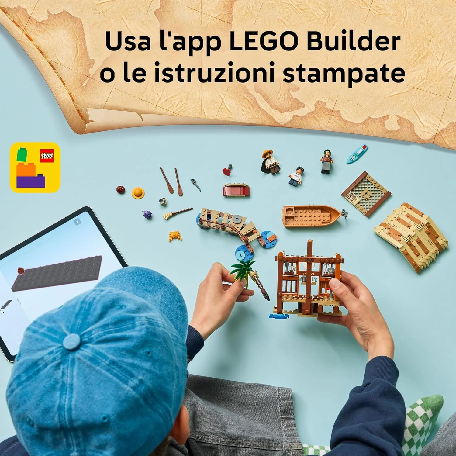 Lego One Piece - La Capanna del Villaggio Foosha 75636 - Image 4