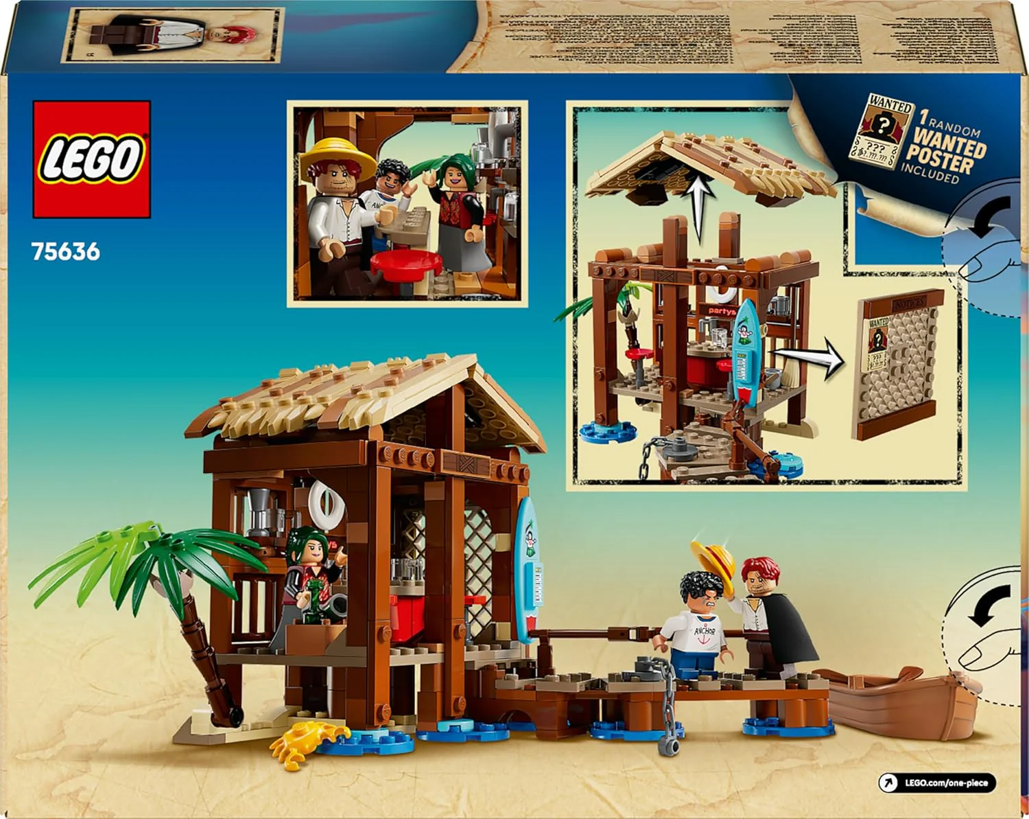 Lego One Piece - La Capanna del Villaggio Foosha 75636 - Image 5
