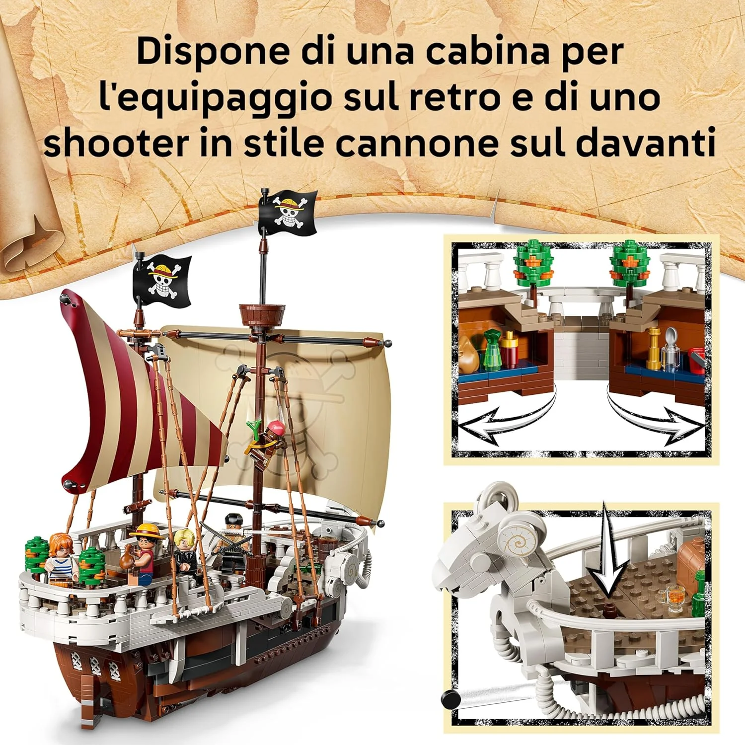 Lego One Piece - La Nave Pirata Going Merry 75639 - Image 3