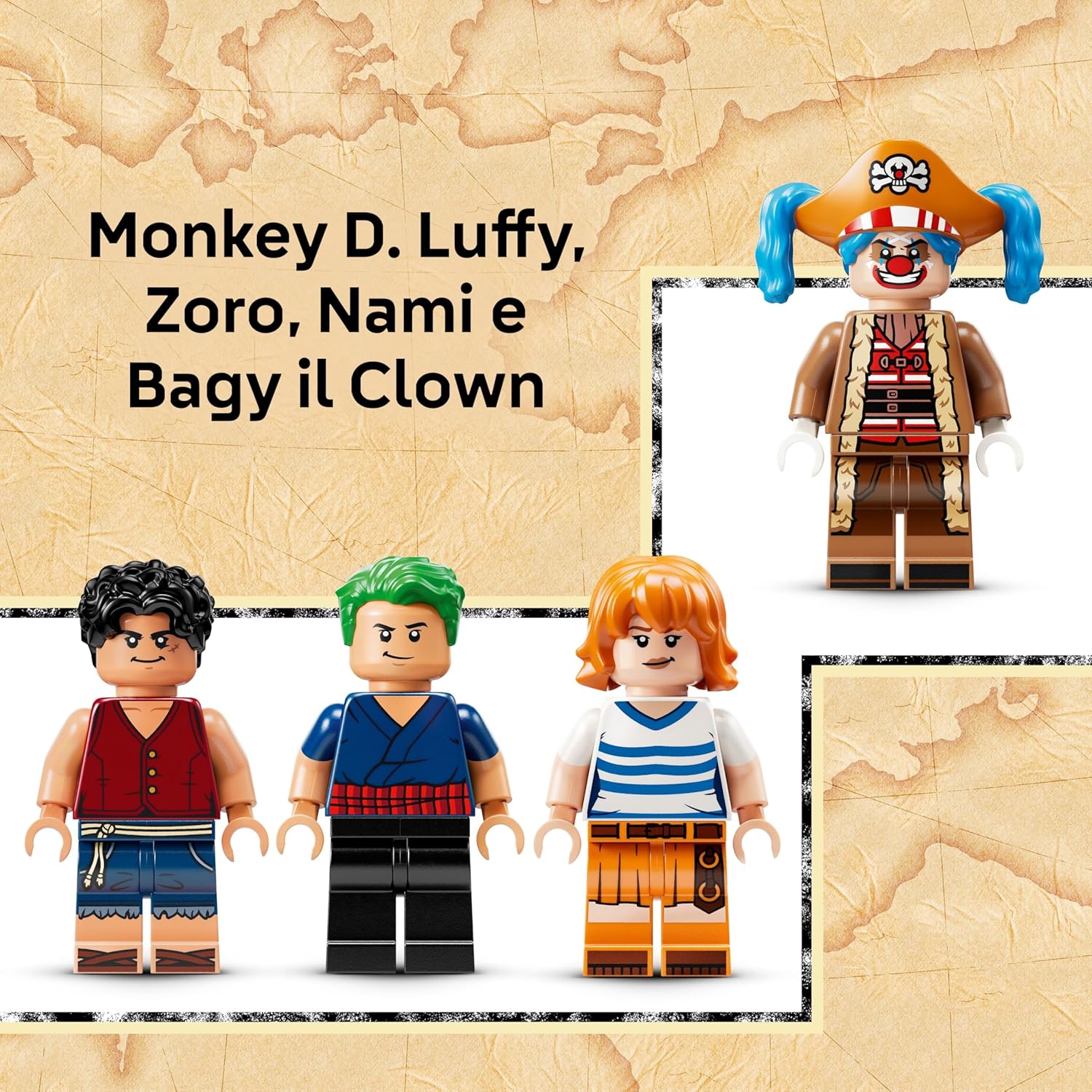 Lego One Piece - La tenda del circo di Bagy il Clown 75637 - Image 5