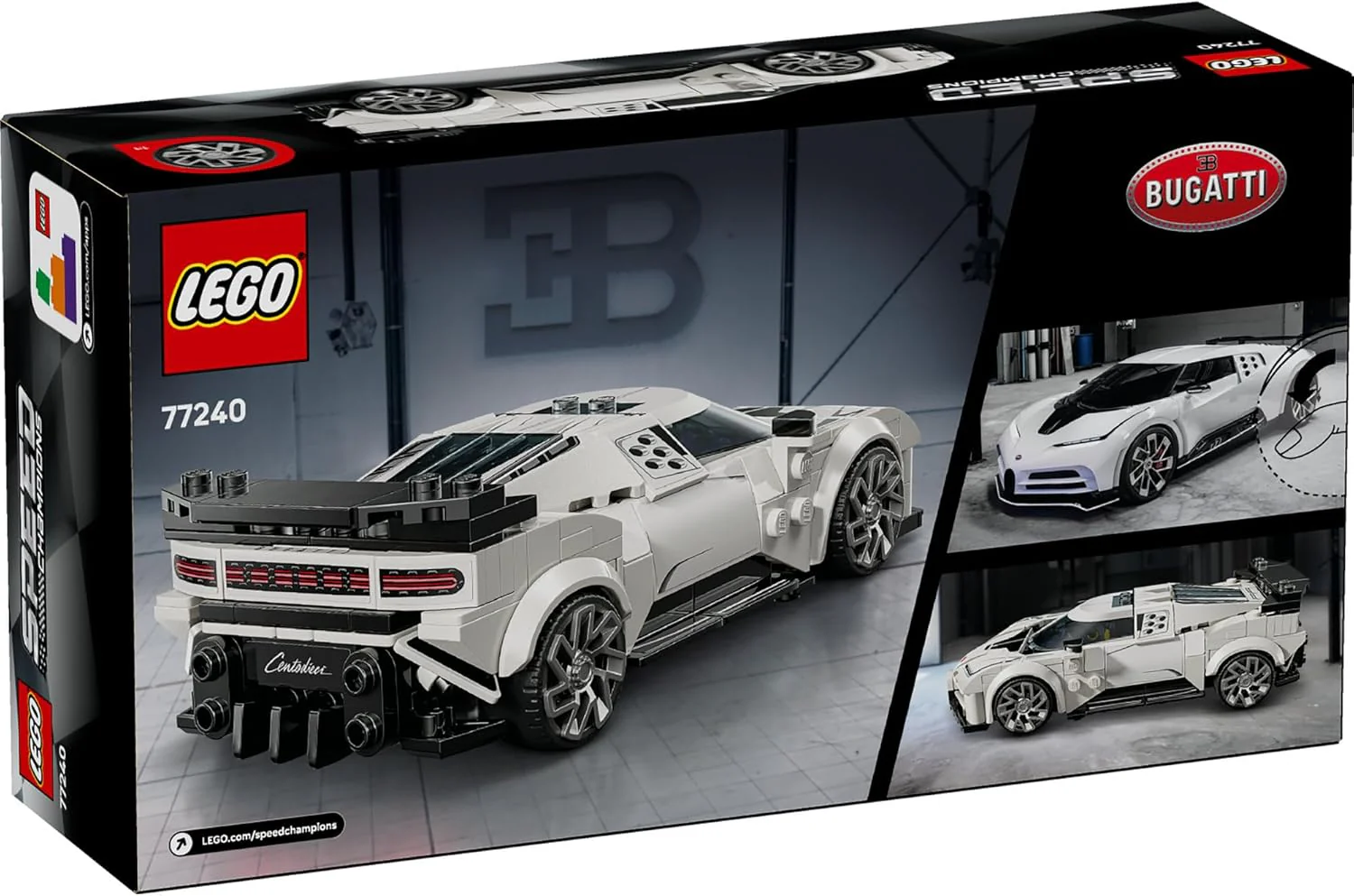 Lego Speed Champions - Hyper Sports Car Bugatti Centodieci 77240 - Image 4