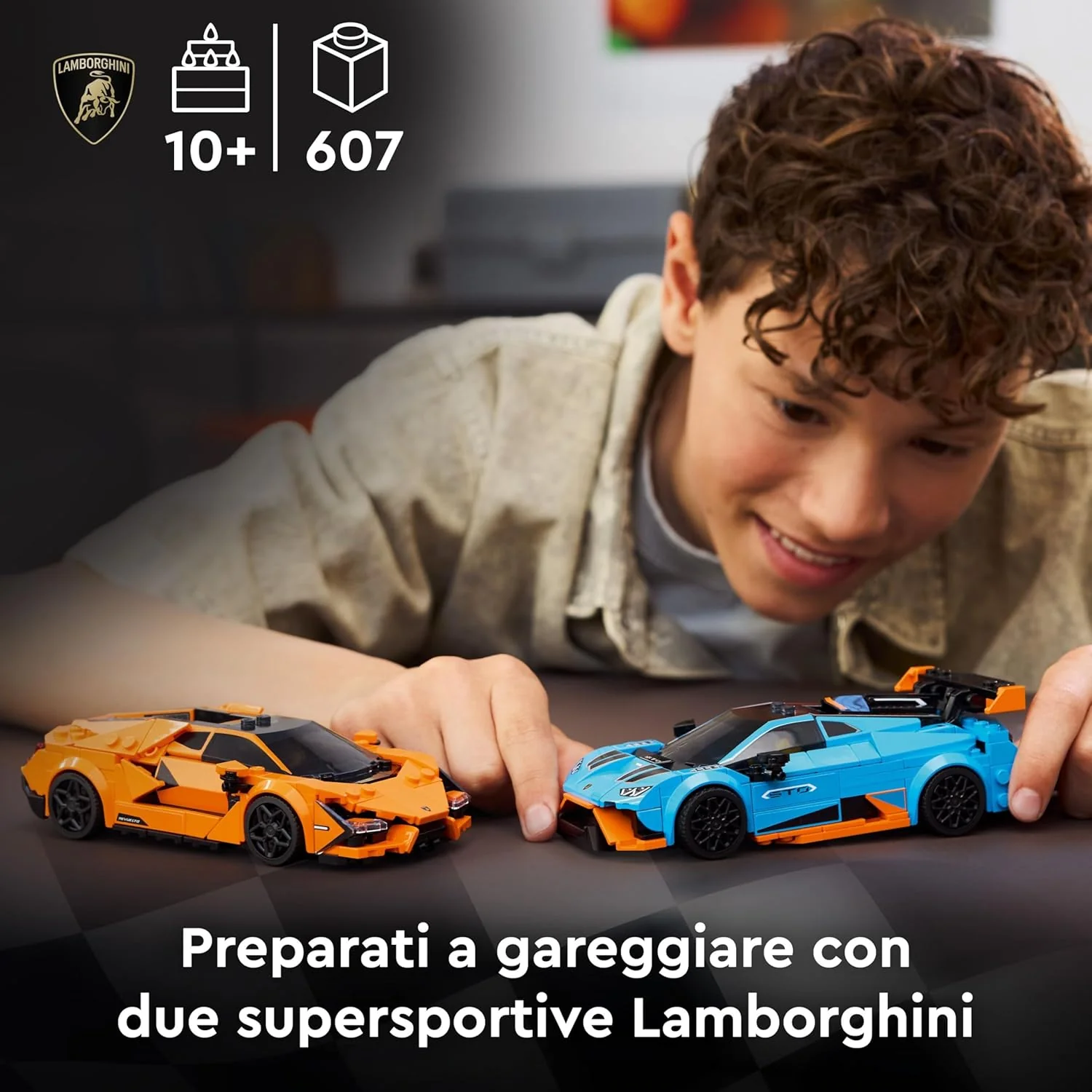 Lego Speed Champions - Lamborghini Revuelto e Huracán STO 77238 - Image 3