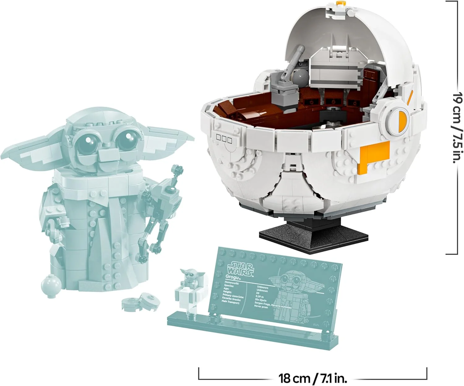 Lego Star Wars - Grogu e Carrozzina 75403 - Image 2