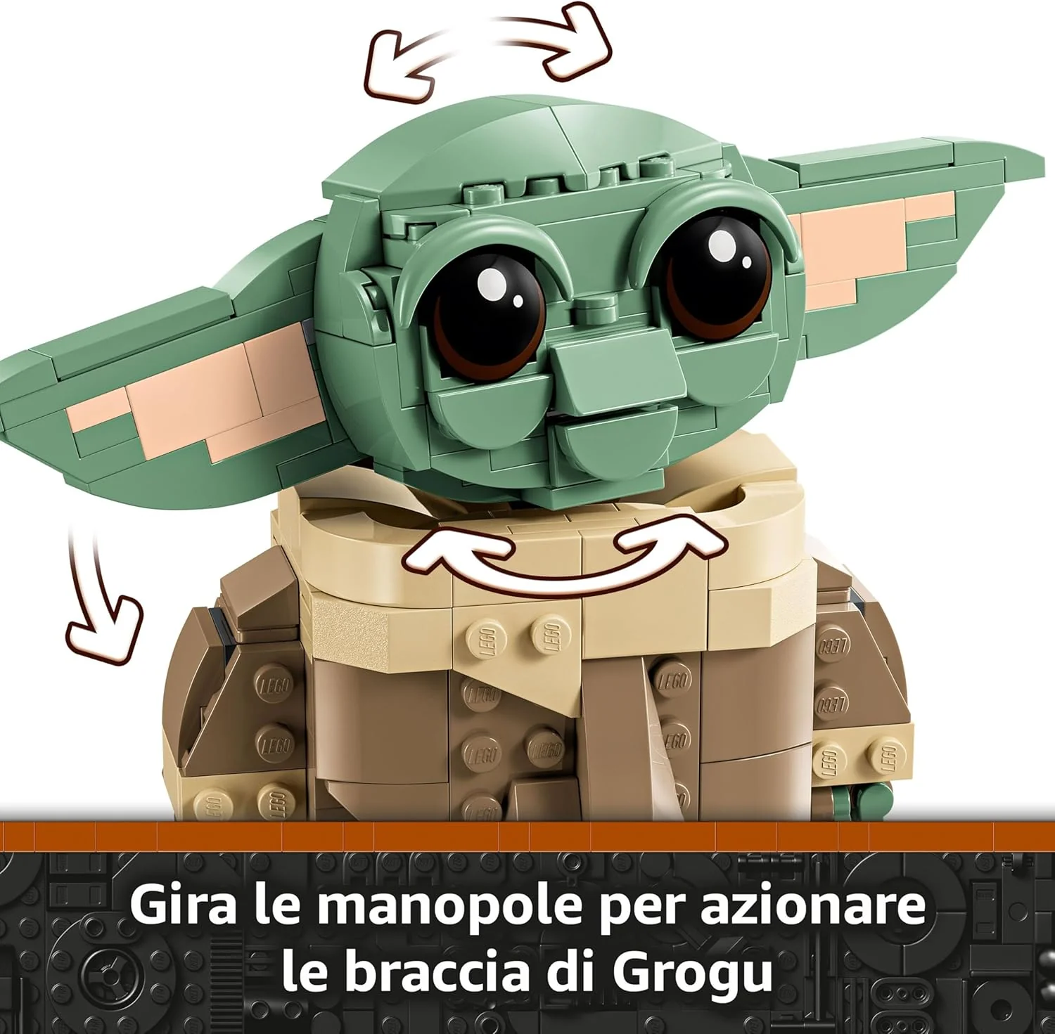 Lego Star Wars - Grogu e Carrozzina 75403 - Image 4