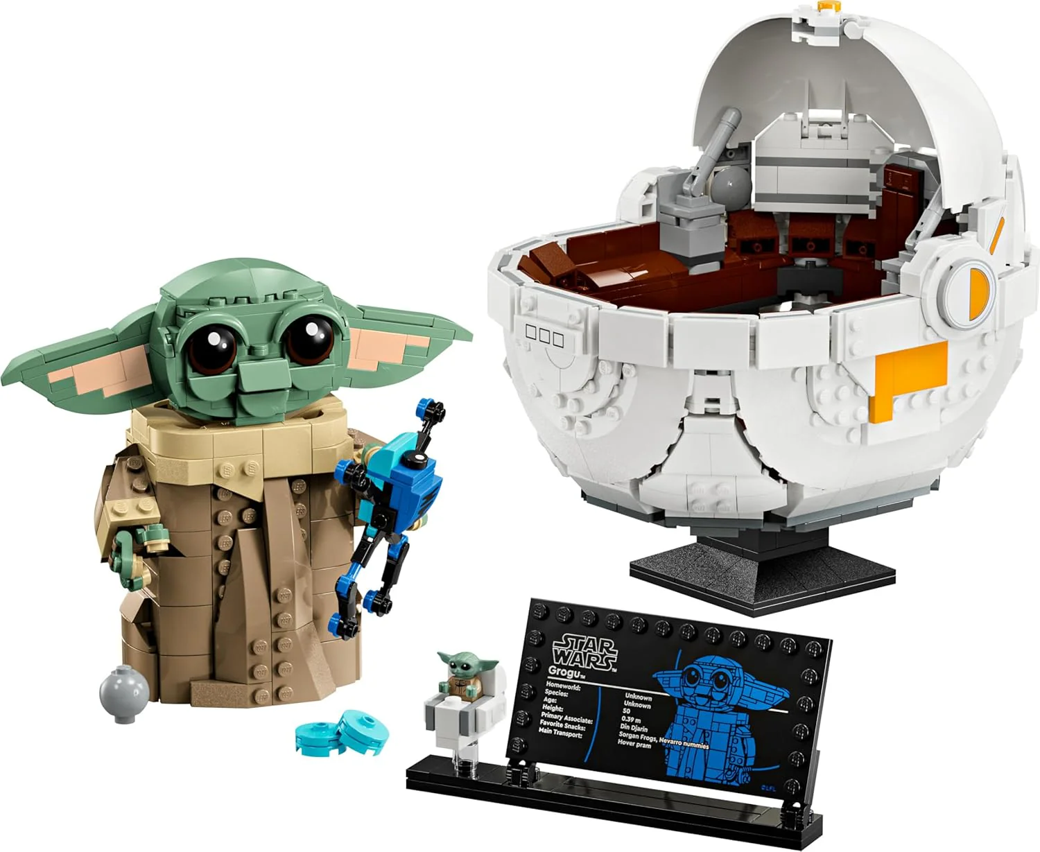 Lego Star Wars - Grogu e Carrozzina 75403 - Image 6